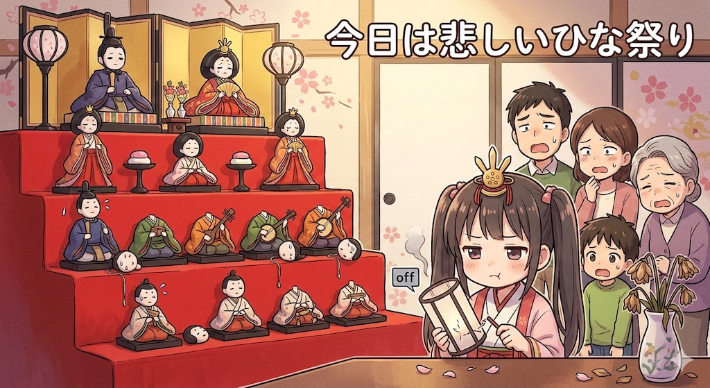 こんなひな祭りは嫌だ～
