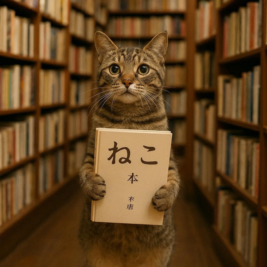 作家デビューした猫