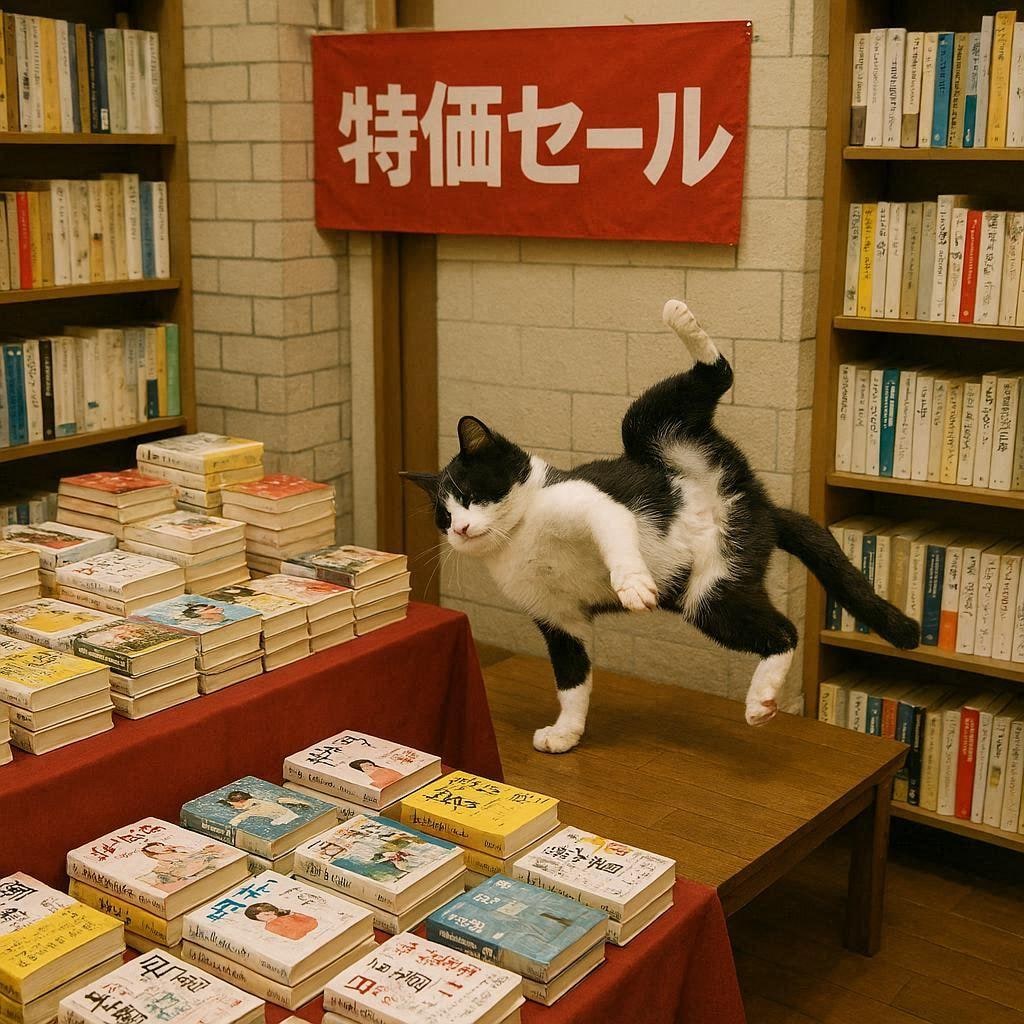 作家デビューした猫