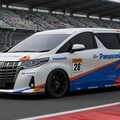 Panasonicアルファードレーシングカー 2枚目