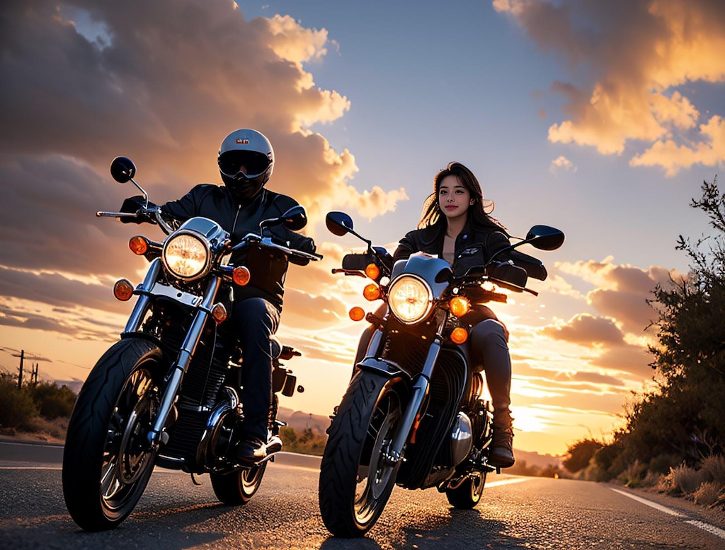 ツーリング(いいね達成感謝)(動画付き)