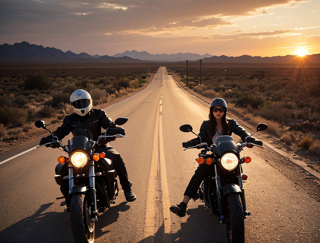 ツーリング(いいね達成感謝)(動画付き)