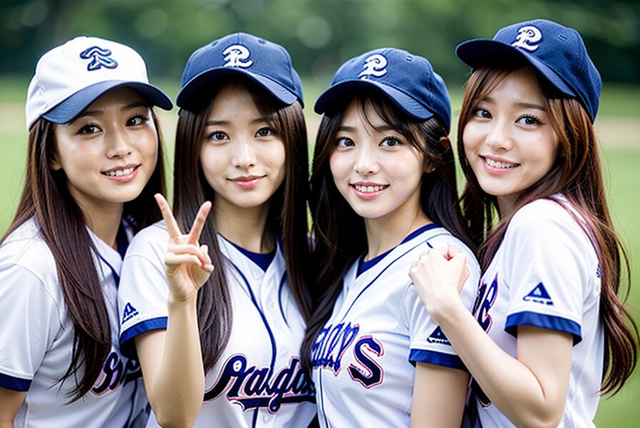 野球美女軍団⚾️