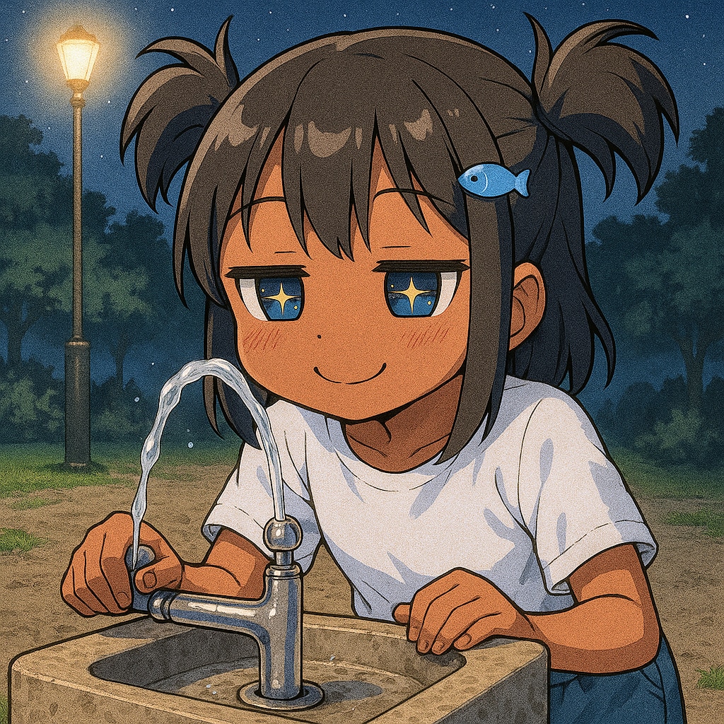 夜遊びするこなつちゃん