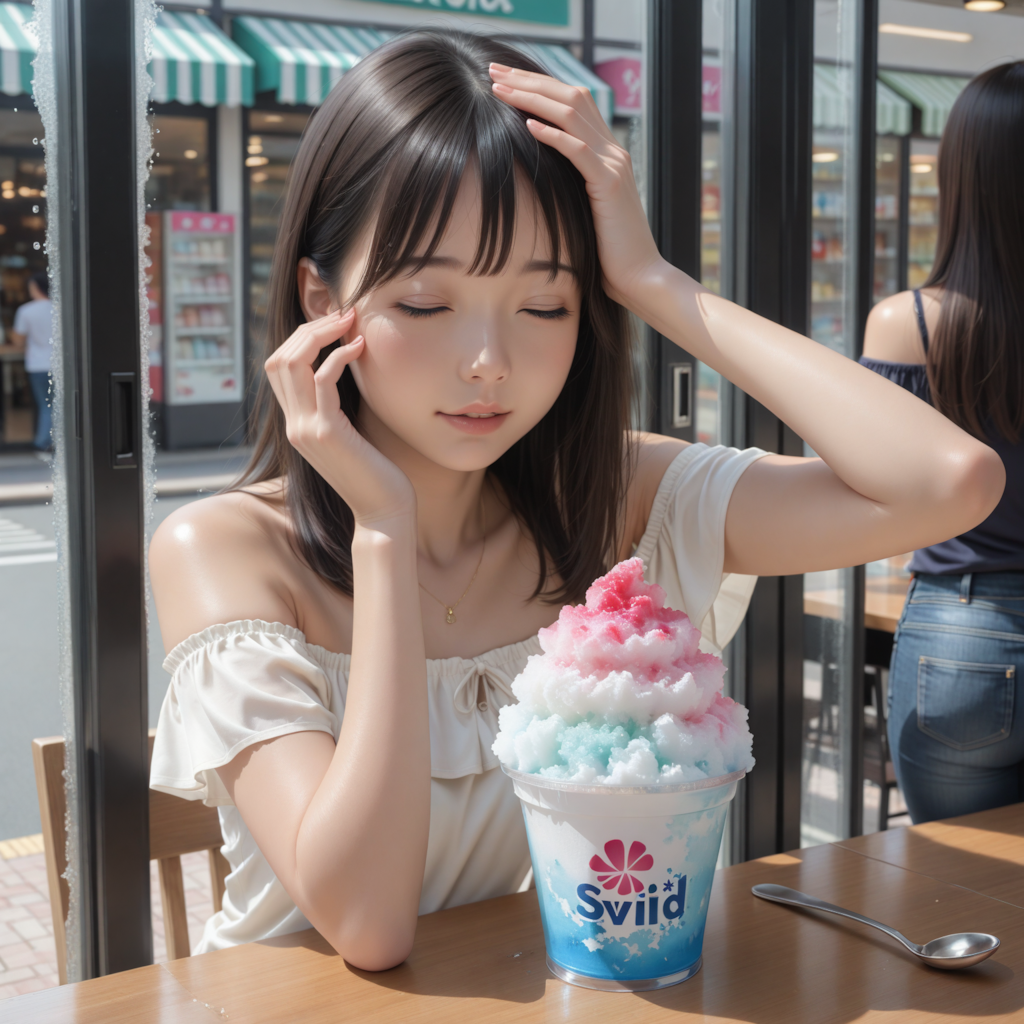 かき氷屋にて①