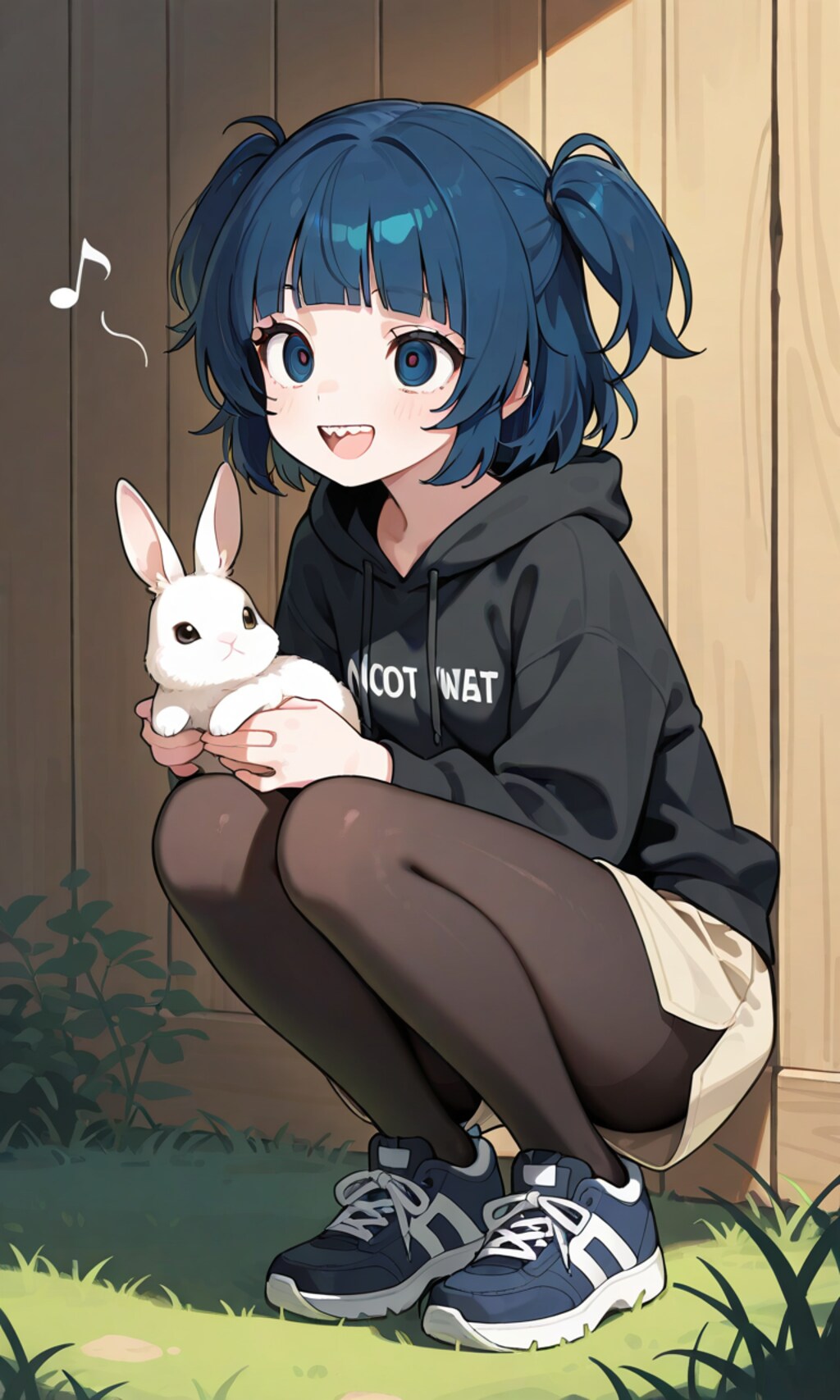 アニキ、うさぎさんカワイイね💓