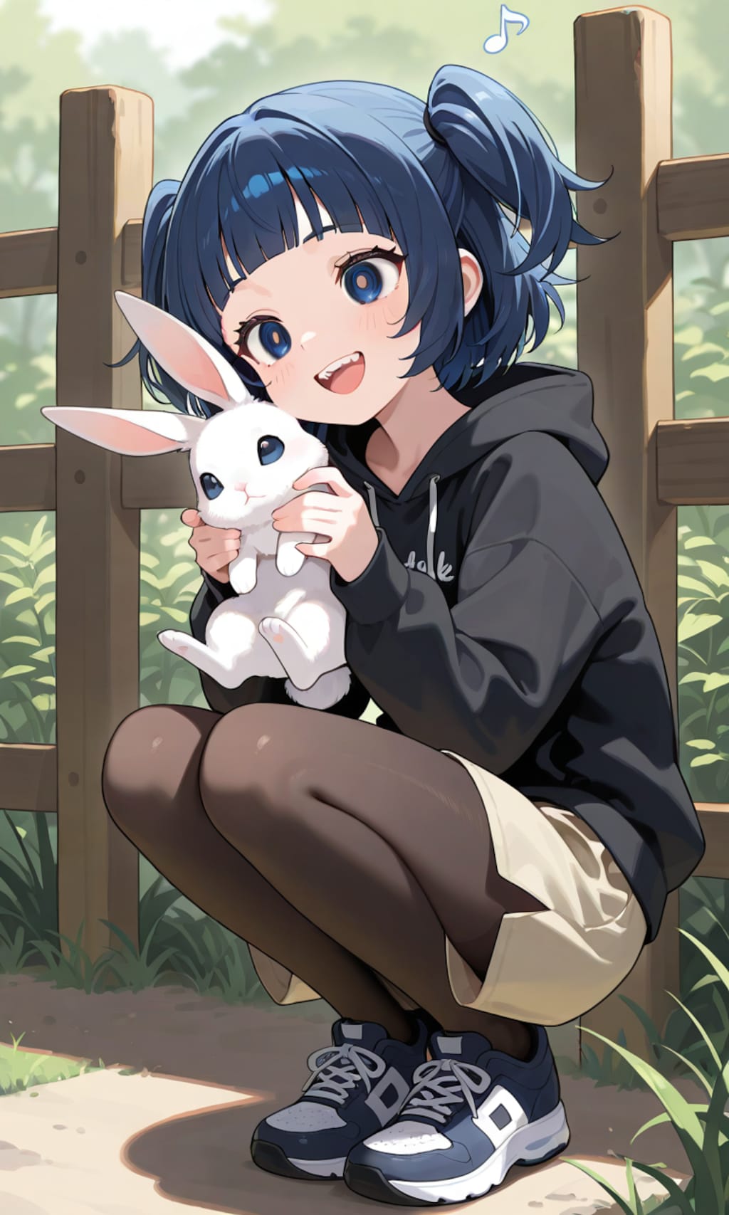 アニキ、うさぎさんカワイイね💓