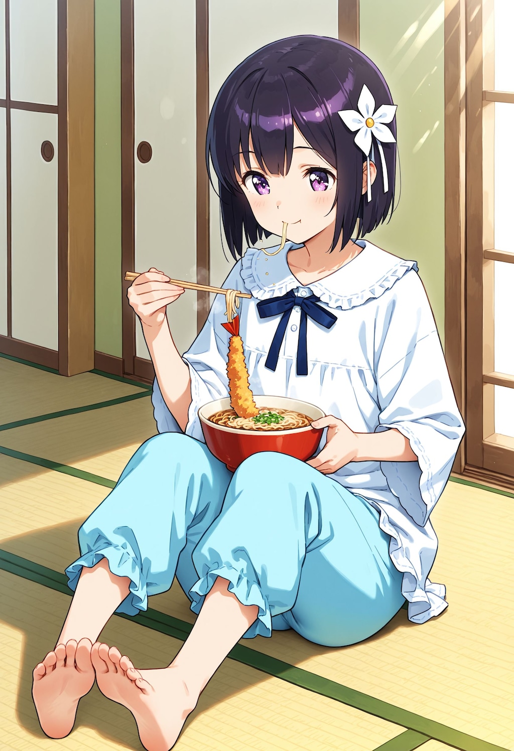 リラクゼーションサロン『ももんげ』5日目🌸ひまりごはんタイム🍜