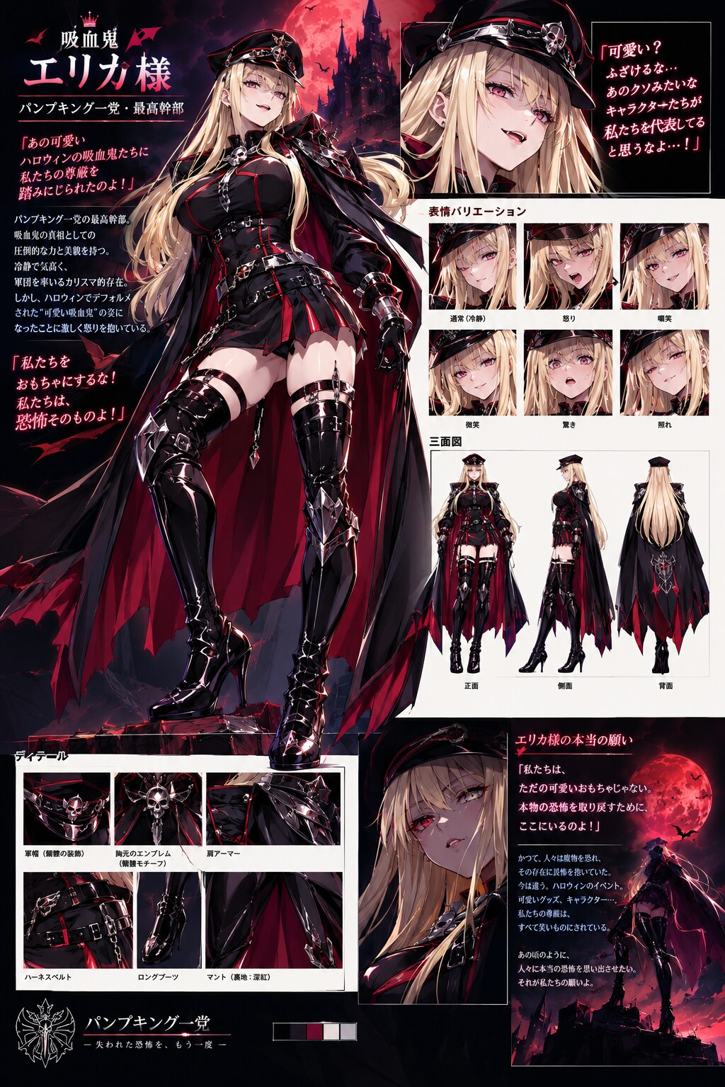 吸血鬼エリカ様 | の人気AIイラスト・グラビア