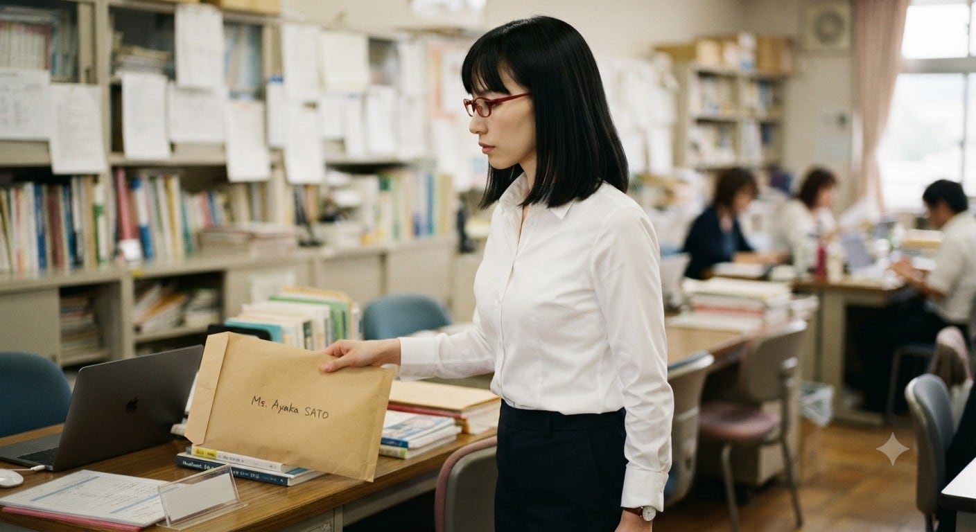 指示は絶対～席に戻ると見知らぬ荷物が3～