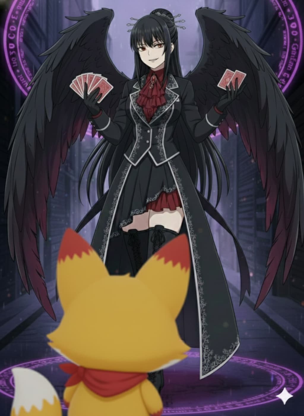 ペテン系堕天使VSやれやれ系キツネ