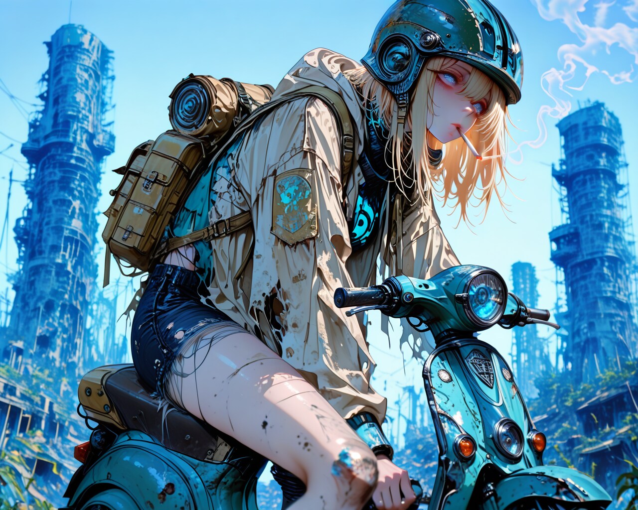 終末旅行 | の人気AIイラスト・グラビア