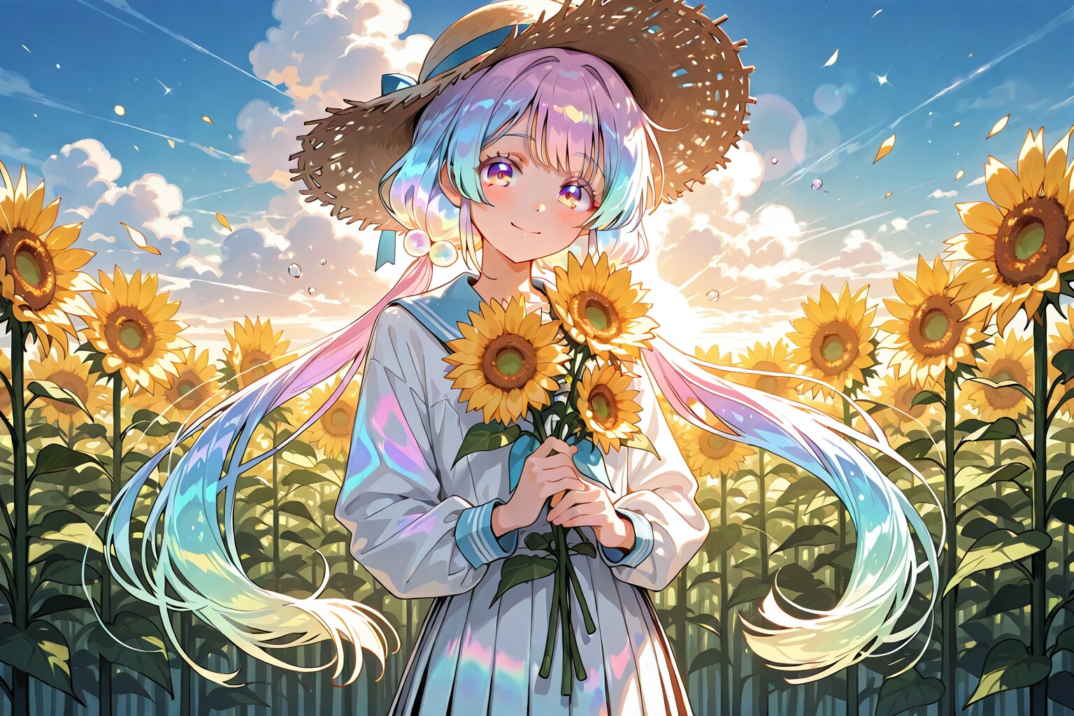 🌻👒🩵✨🫧🌻👒🩵✨ | の人気AIイラスト・グラビア