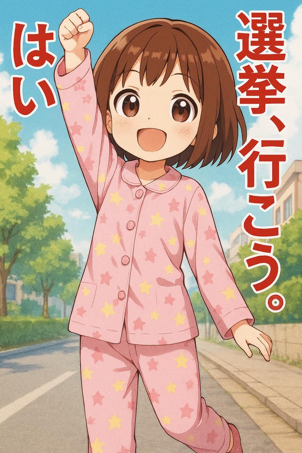 選挙、行こう。はい | の人気AIイラスト・グラビア