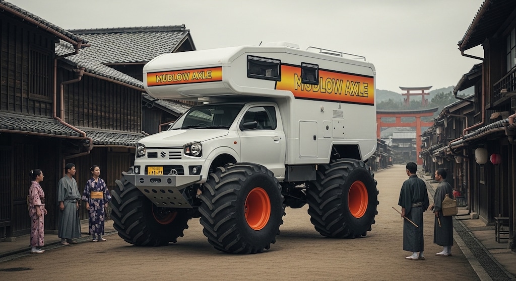 アルトワークスキャンピングカーモンスター