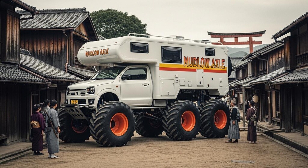 アルトワークスキャンピングカーモンスター