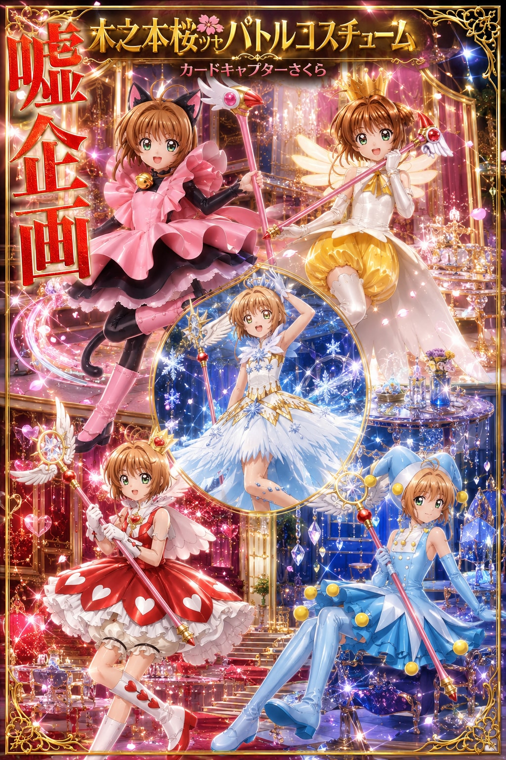 木之本桜バトルコスチューム　カードキャプターさくら