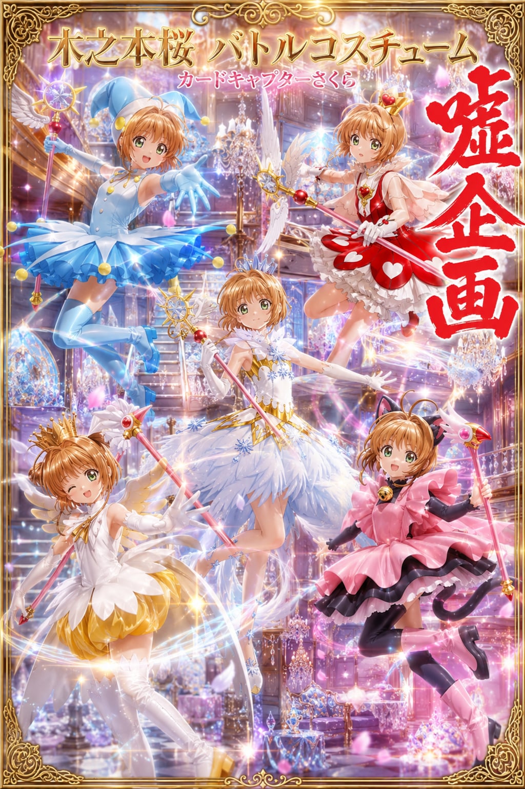 木之本桜バトルコスチューム　カードキャプターさくら