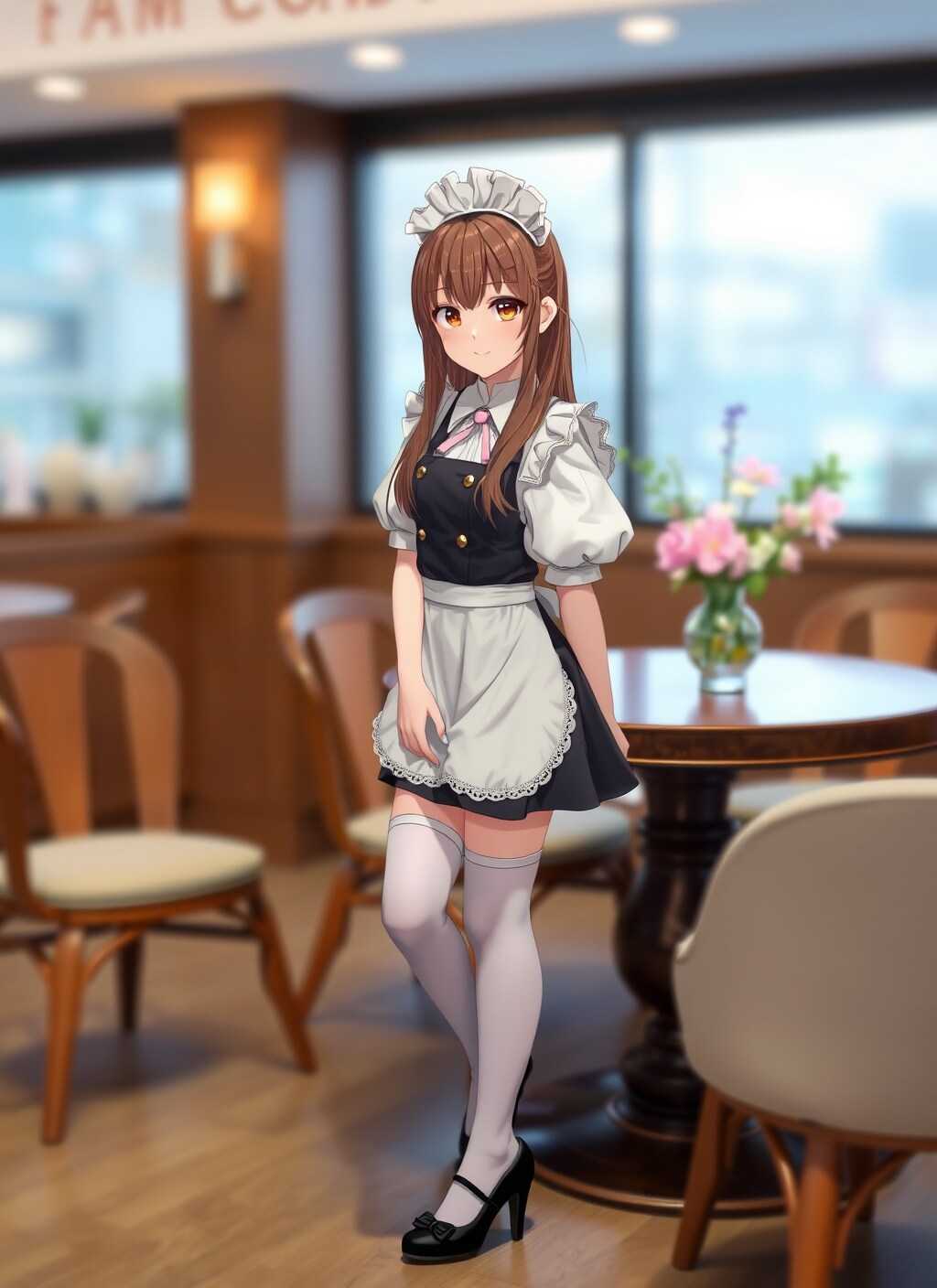 メイド in Flux.1イラスト