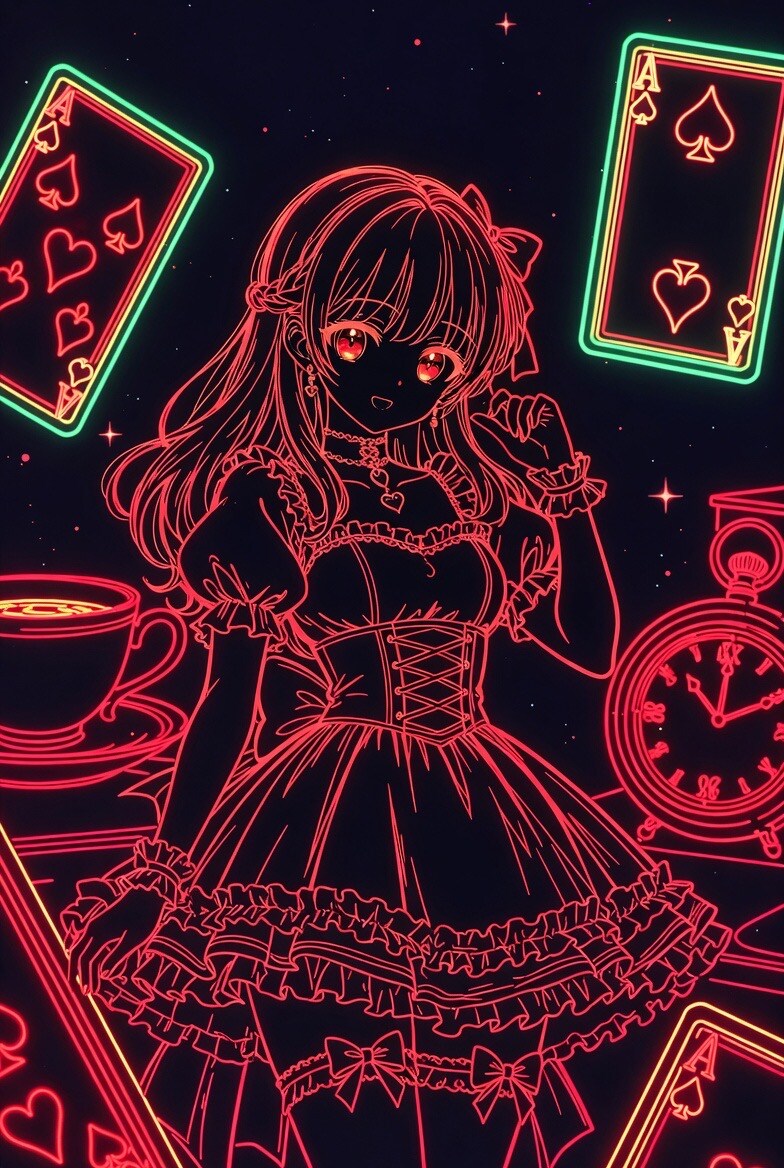 Gothic Lolita Alice in wonder Land