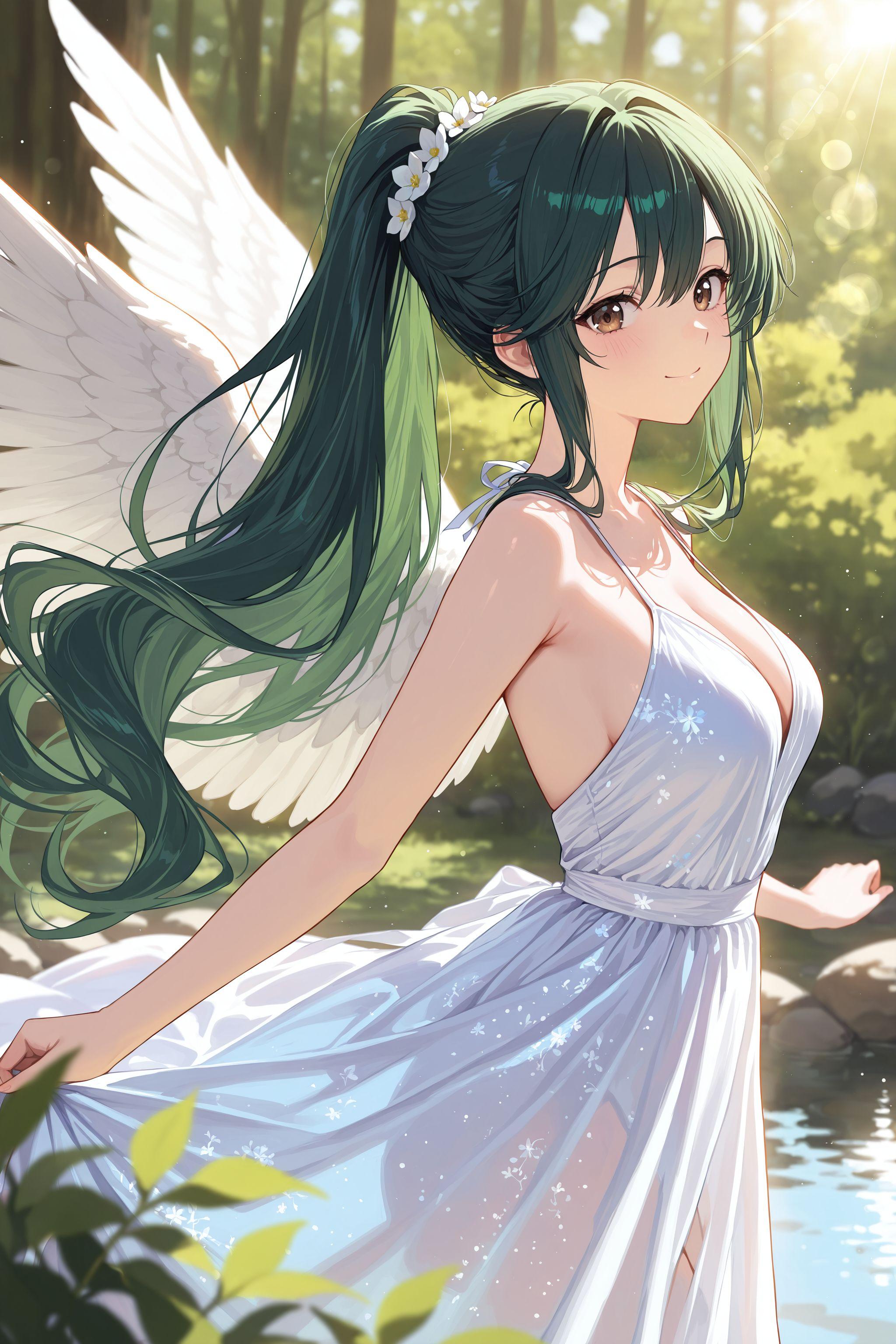 天使さん頑張ります