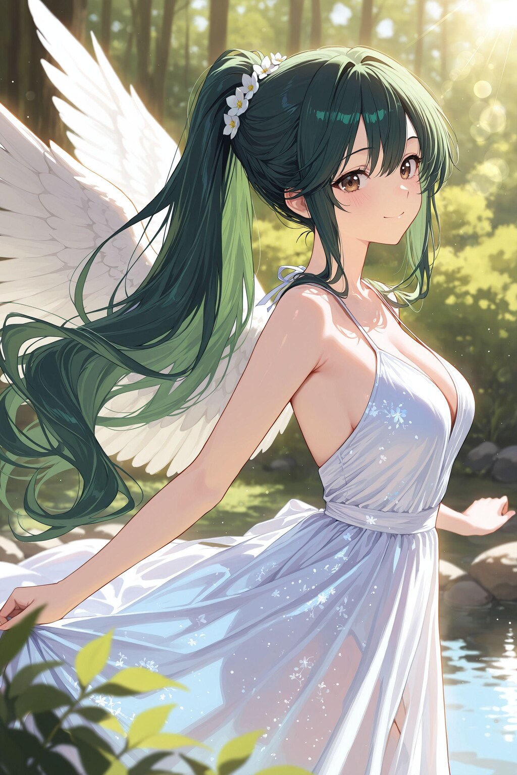 天使さん頑張ります