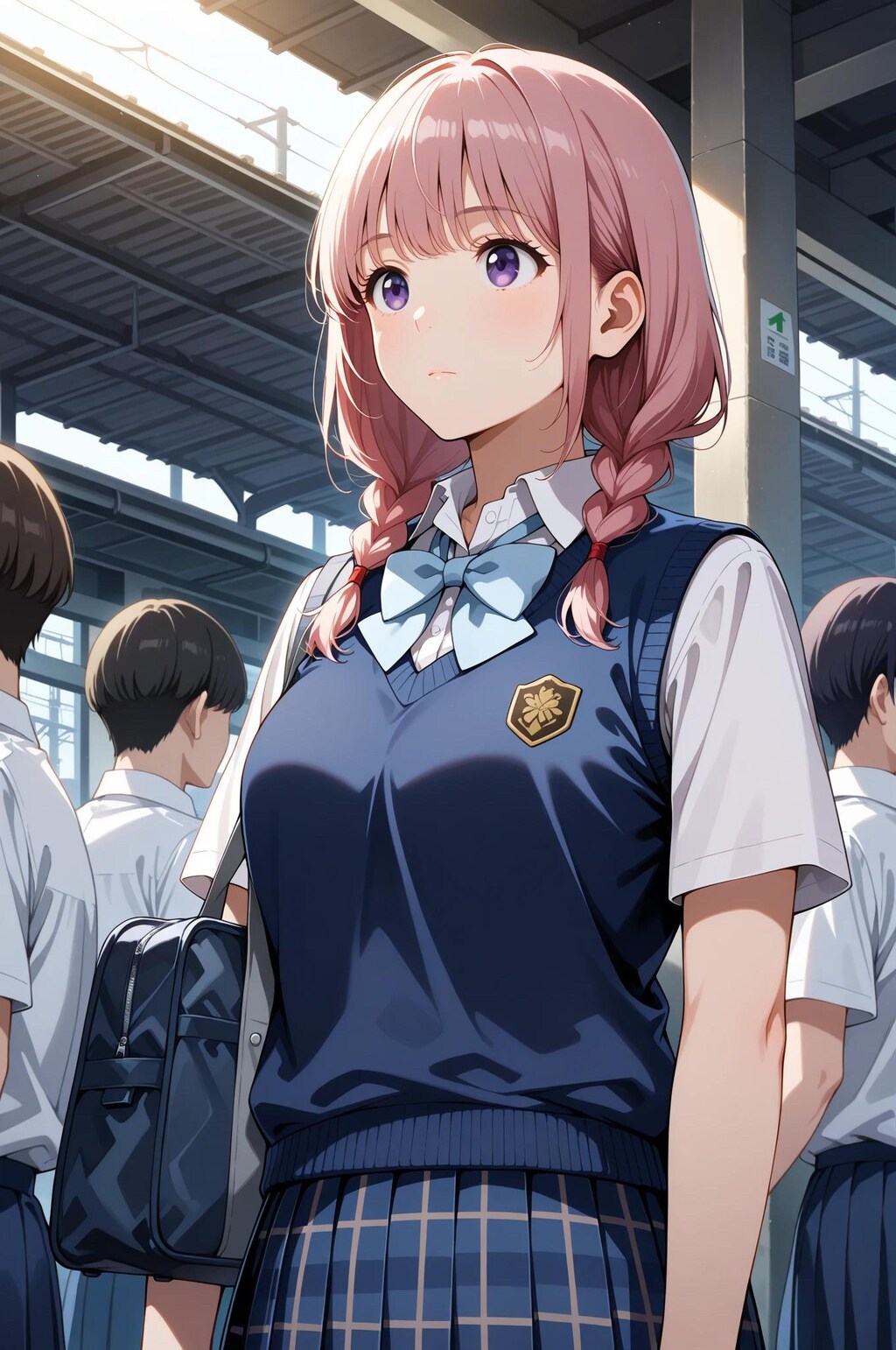 気になるJK達の登校