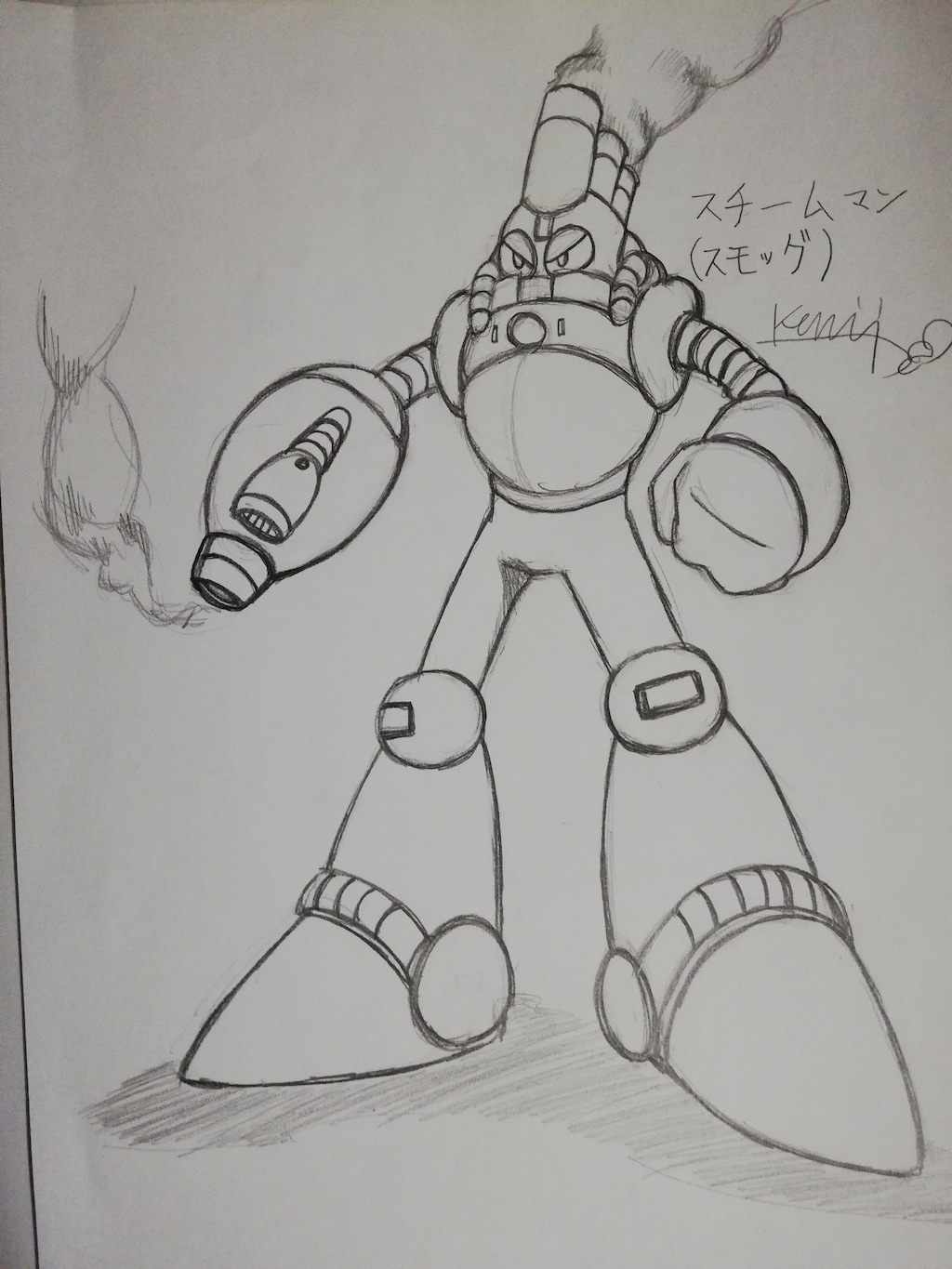 Dr.ケイオスの、　　　　　　　　　　　　　　　　オリジナルナンバーズロボット。
