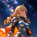 夜空と姫騎士 2枚目