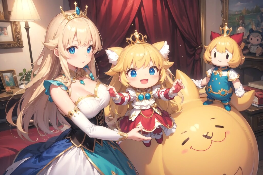 姫と人形