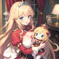 姫と人形 3枚目