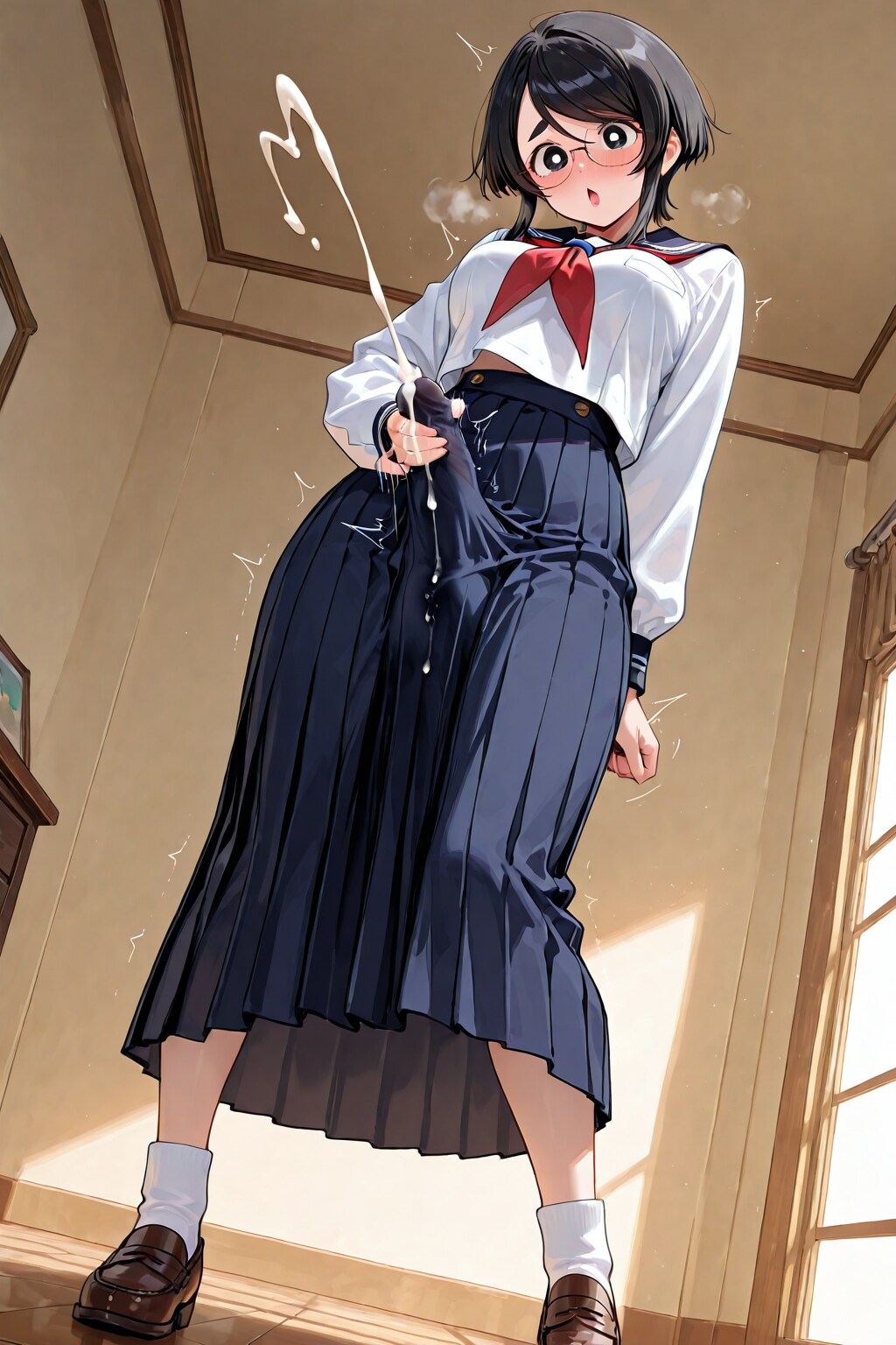 Kazama Ai on climax