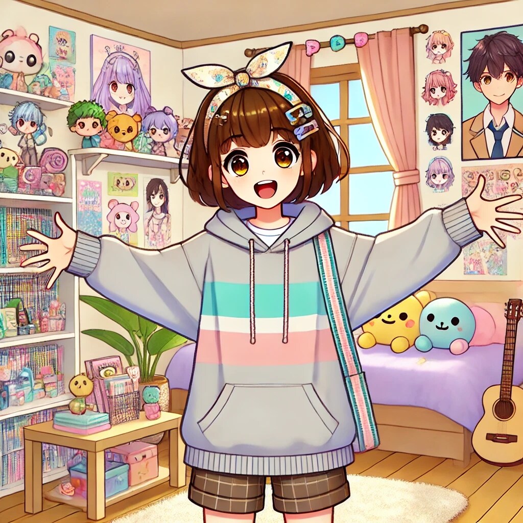 カラフルでポップな部屋