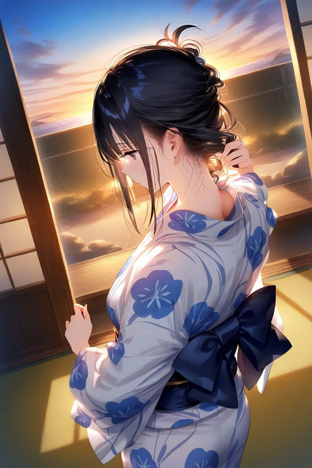 照れる女性 | の人気AIイラスト・グラビア