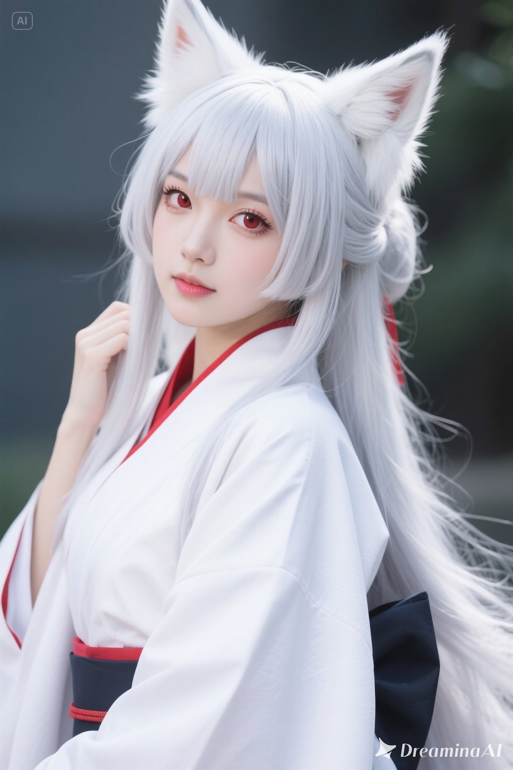 キツネの御神体様