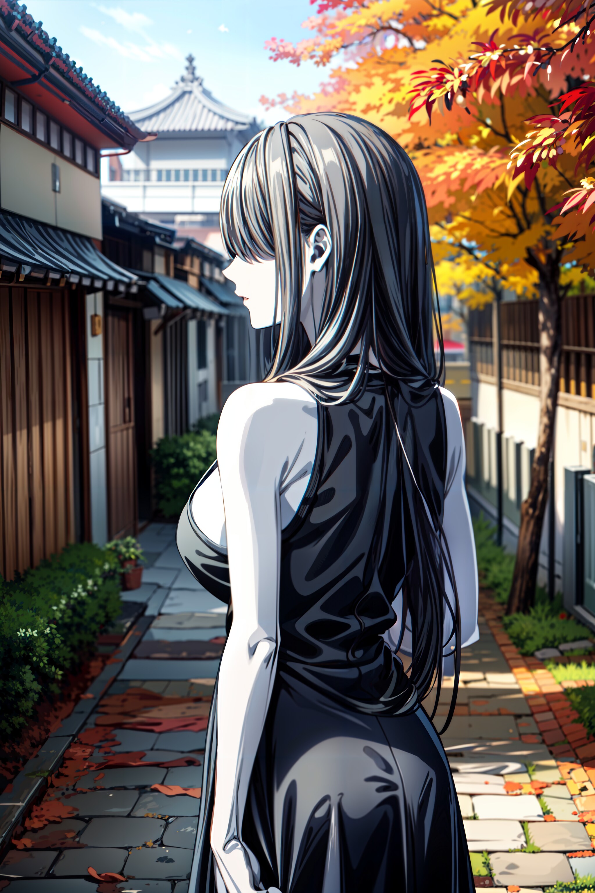 美しい人を見た。