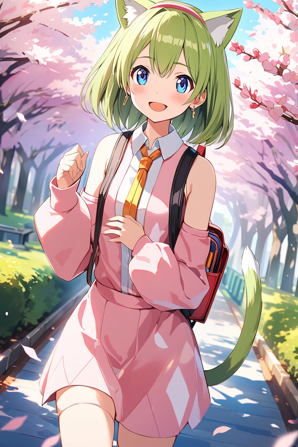 桜とデルタもん（ちちぷいVEGA