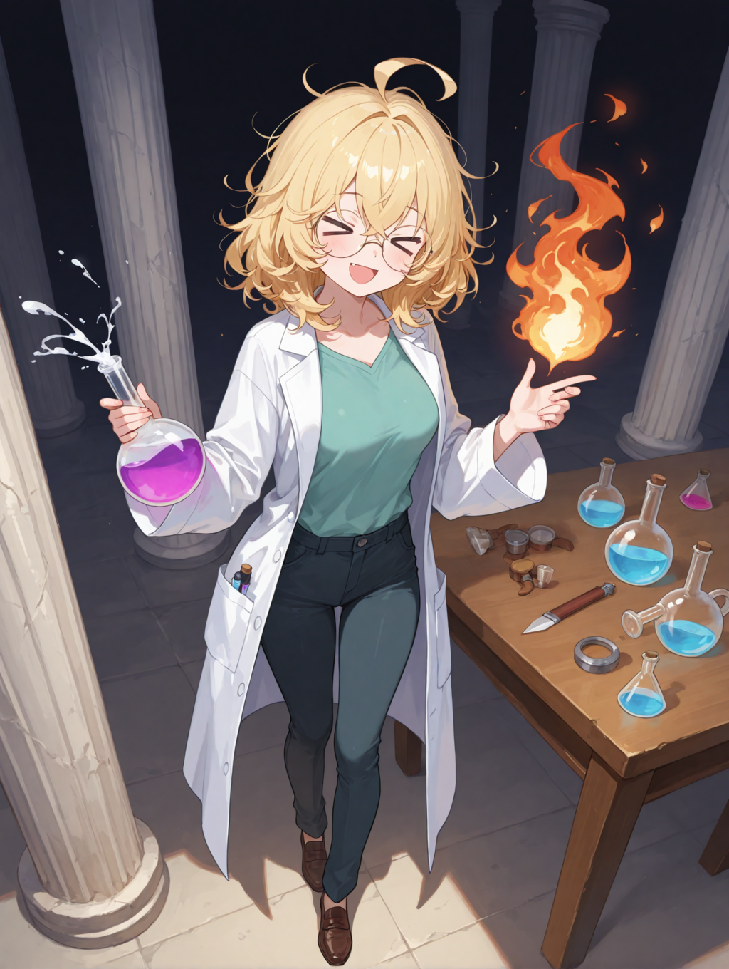 カオス理論的炎属性付与薬