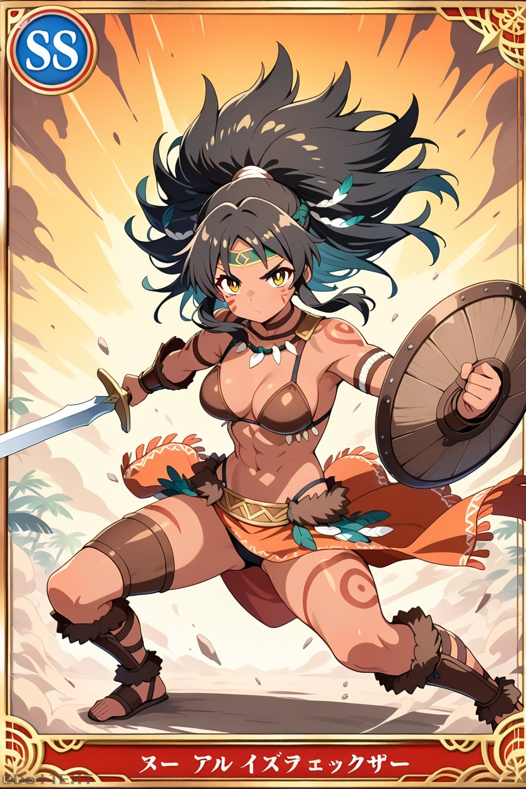 アマゾネスの戦士