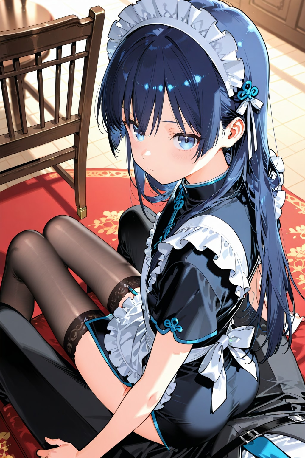 メイドの特等席