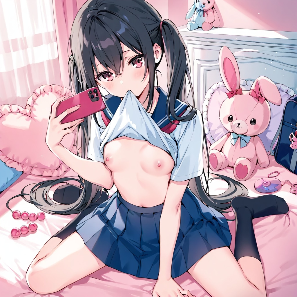 自撮り少女