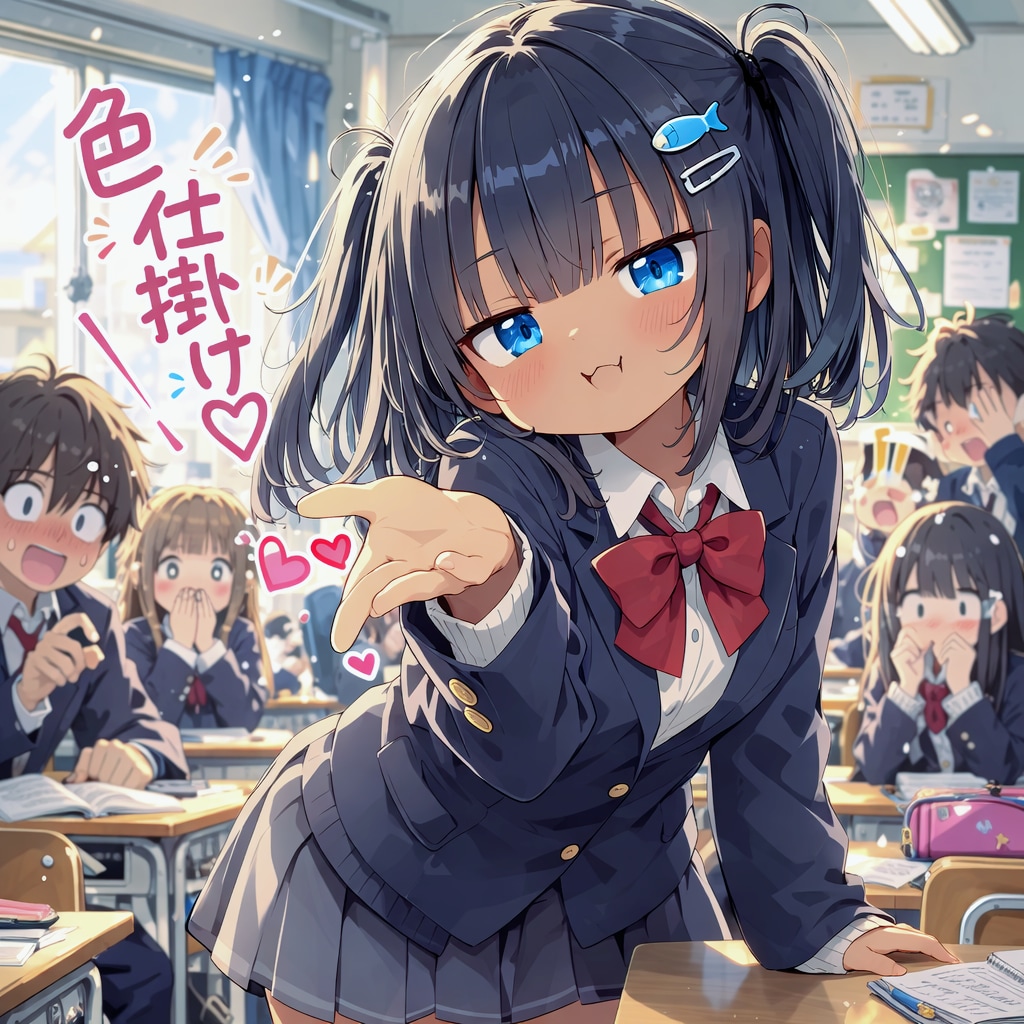 色仕掛けするこなつちゃん