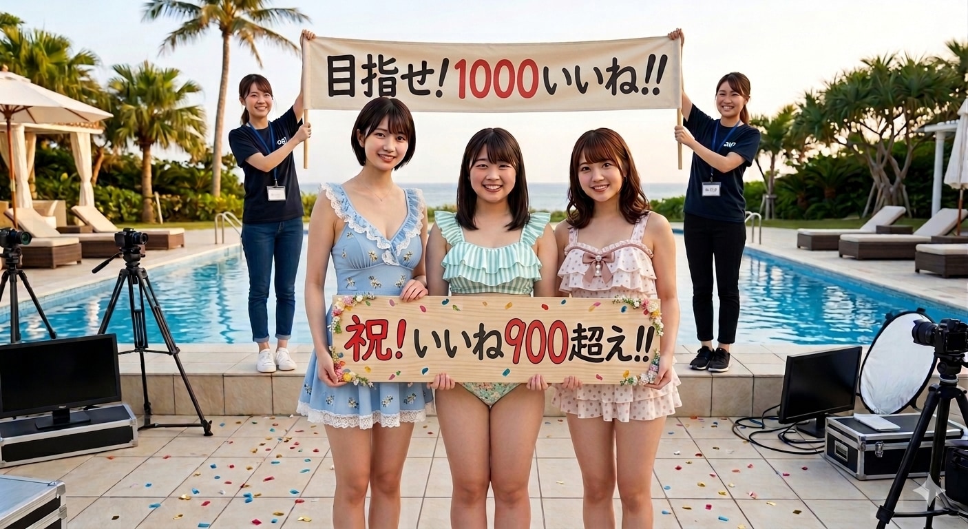 祝！いいね900超え！