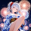 花火じゃないのも打ちあがる 2枚目