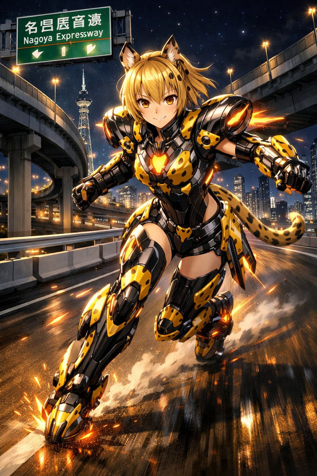 チーター娘ケモミミパワード