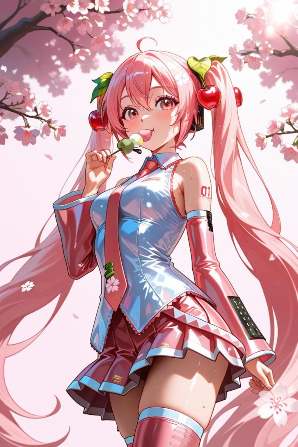 ミクの日　VOCALOID　桜ミク