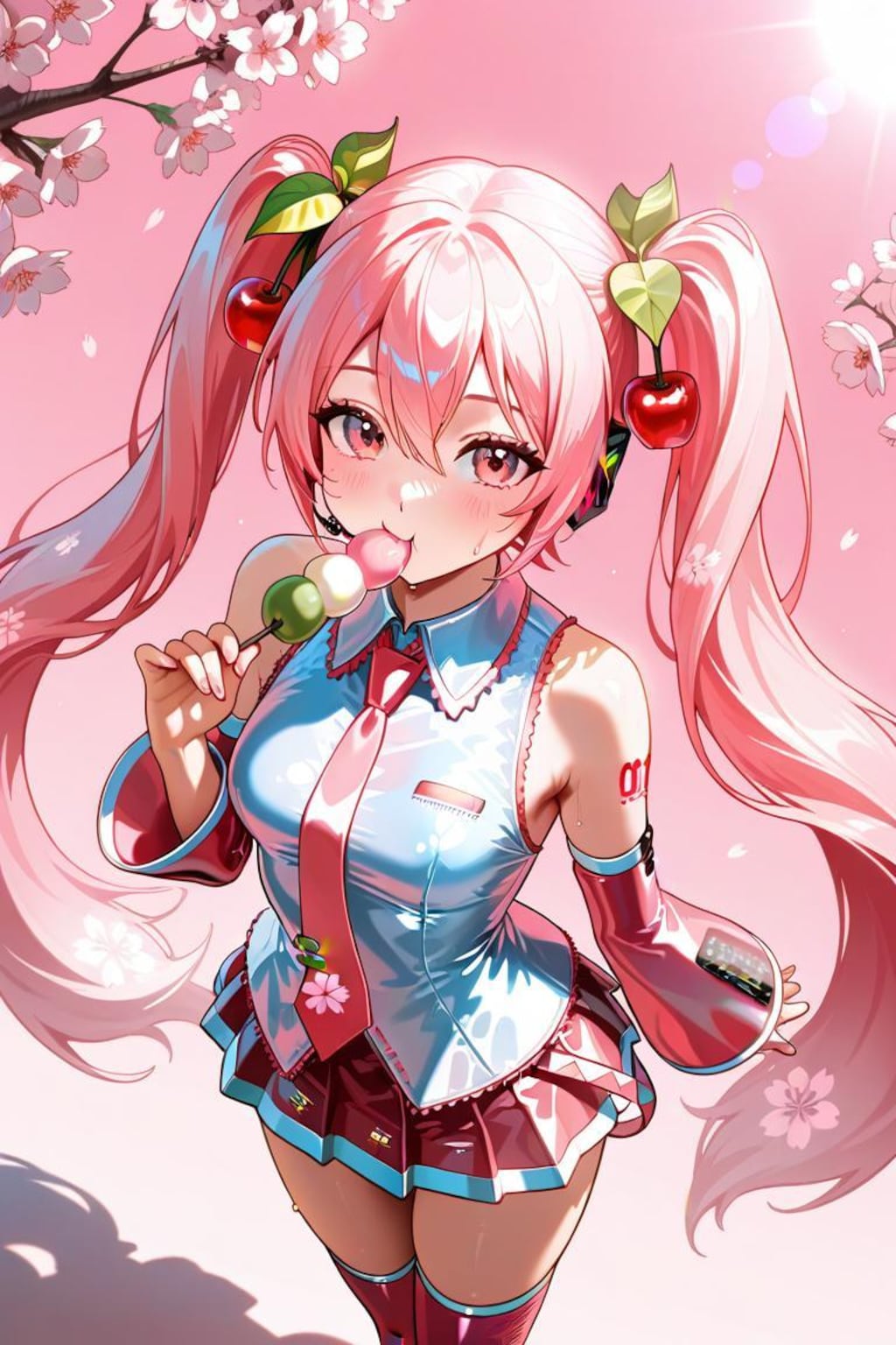 ミクの日　VOCALOID　桜ミク