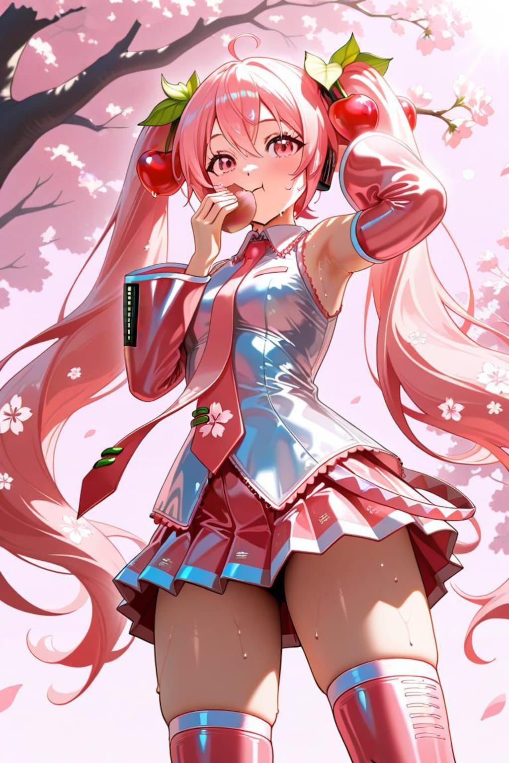 ミクの日　VOCALOID　桜ミク