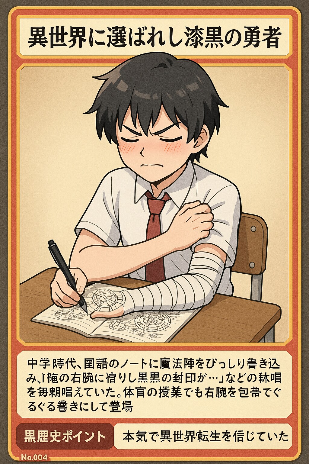 黒歴史チップス　男の子版カード集1