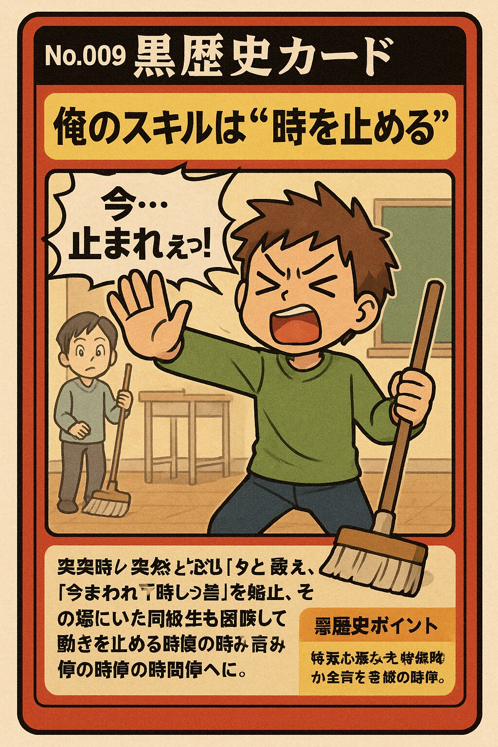 黒歴史チップス　男の子版カード集1